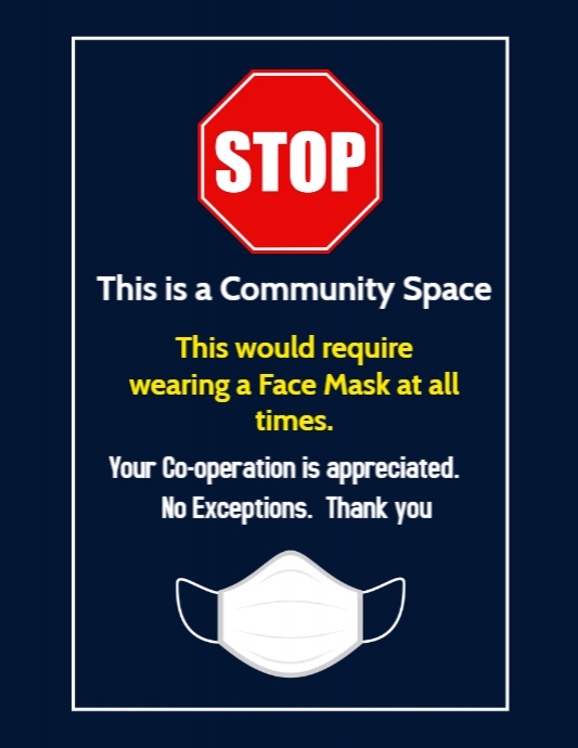 Copy of stop poster | PosterMyWall