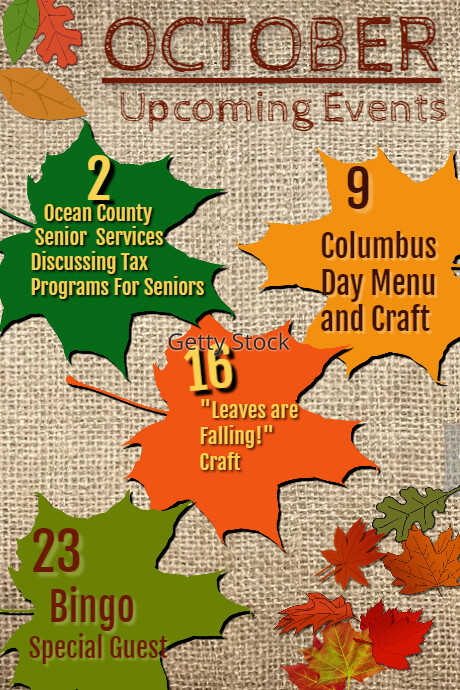 Copy of October Upcoming Events (1) | PosterMyWall