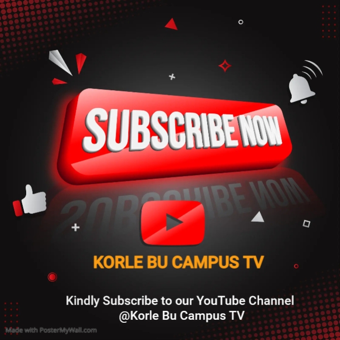 Copy of SUBSCRIBE TO MY CHANNEL (1) | PosterMyWall
