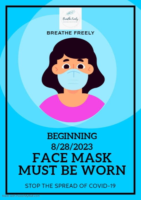Using Mask Poster Face Mask Covid-19 3 | PosterMyWall