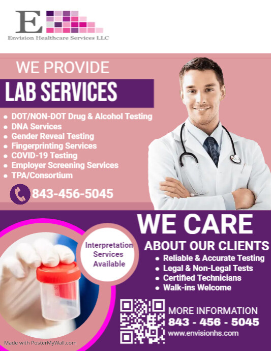 Lab Services Flyer | PosterMyWall