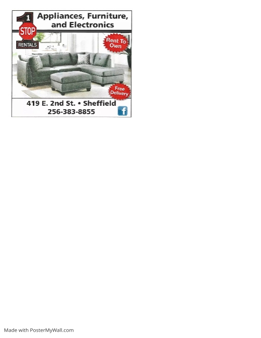 Copy of 1 Stop Rentals - Half page | PosterMyWall