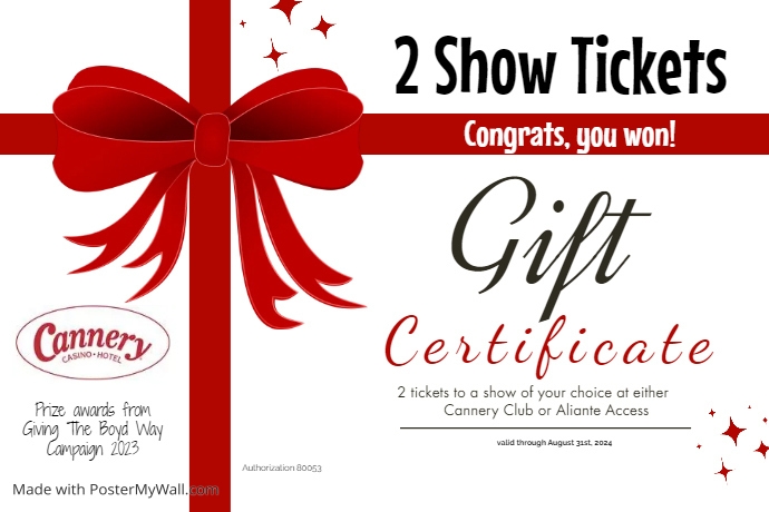 Copy of Gift Certificate - Java | PosterMyWall