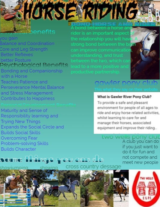 horse riding poster | PosterMyWall