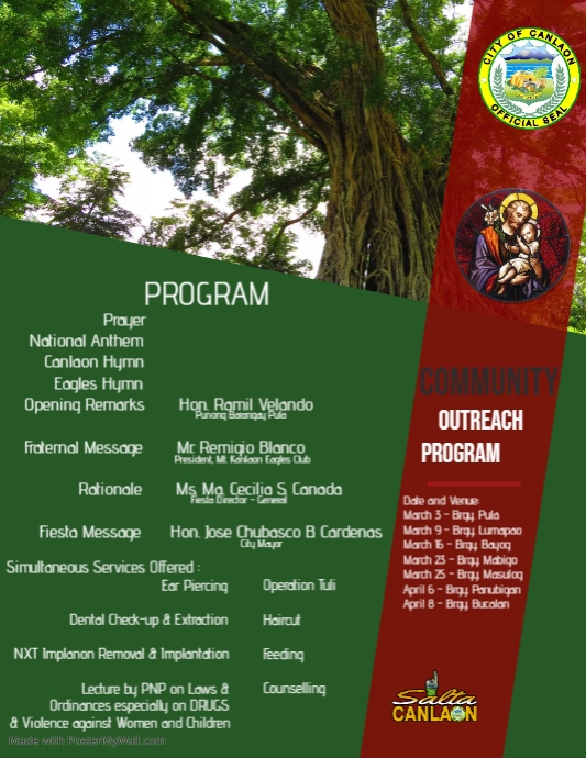 Community Outreach Program | PosterMyWall