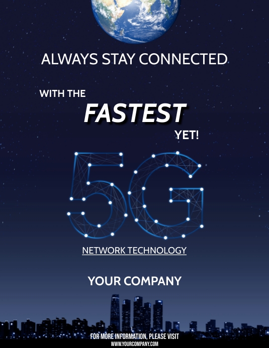 5G Template PosterMyWall