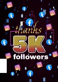 5k followers video A1 template