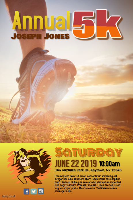 5K Flyer Template