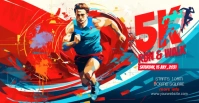 5K Run & Walk Event Ad Template