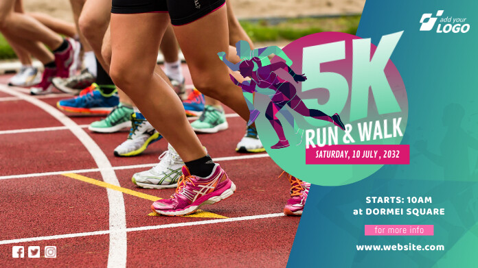Copy of 5K Run & Walk Event | PosterMyWall