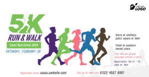 5K Run & Walk Event template