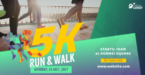 5K Run & Walk Event template