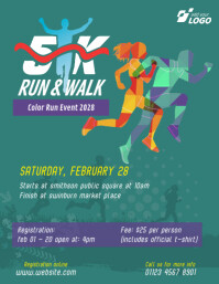 5K Run & Walk Event Template | PosterMyWall