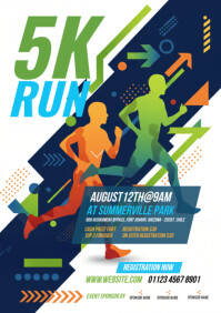 5k Run Flyer Template | PosterMyWall