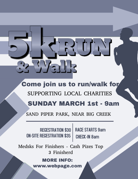 5k Run Template | PosterMyWall
