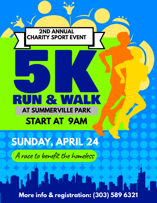 5K Run Flyer Template PosterMyWall