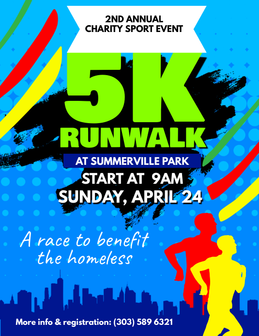 Copy of 5K Run Flyer PosterMyWall