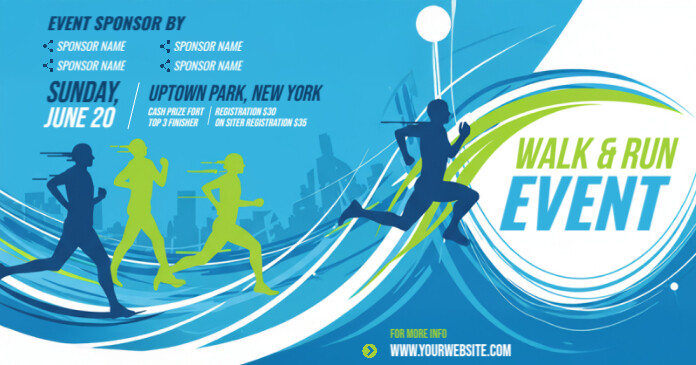 5K Walk & Run Event Template | PosterMyWall