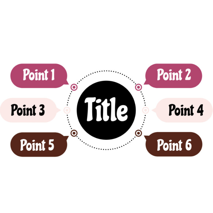 6 Point Graph 6-Point Infographic/Chart Template | PosterMyWall