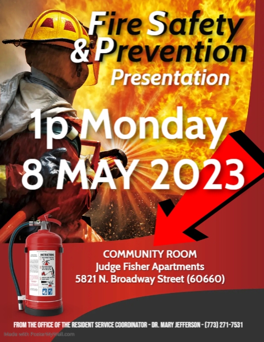 Copy of FIRE SAFETY | PosterMyWall