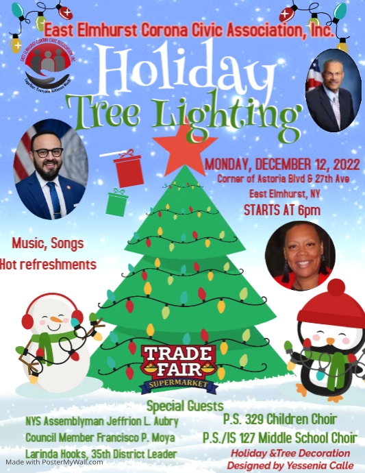 Copy of Copy of Tree Lighting | PosterMyWall