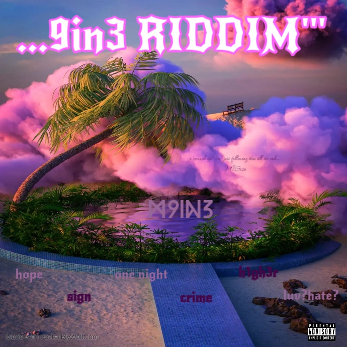 9in3 Riddim | PosterMyWall