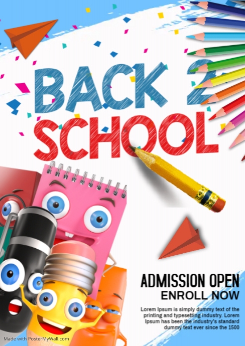 Copy of Copia de Back to School | PosterMyWall