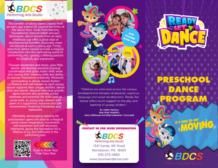 Ready Set Dance Brochure-Outside | PosterMyWall