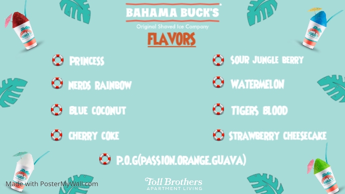 Bahama Bucks (1) | PosterMyWall
