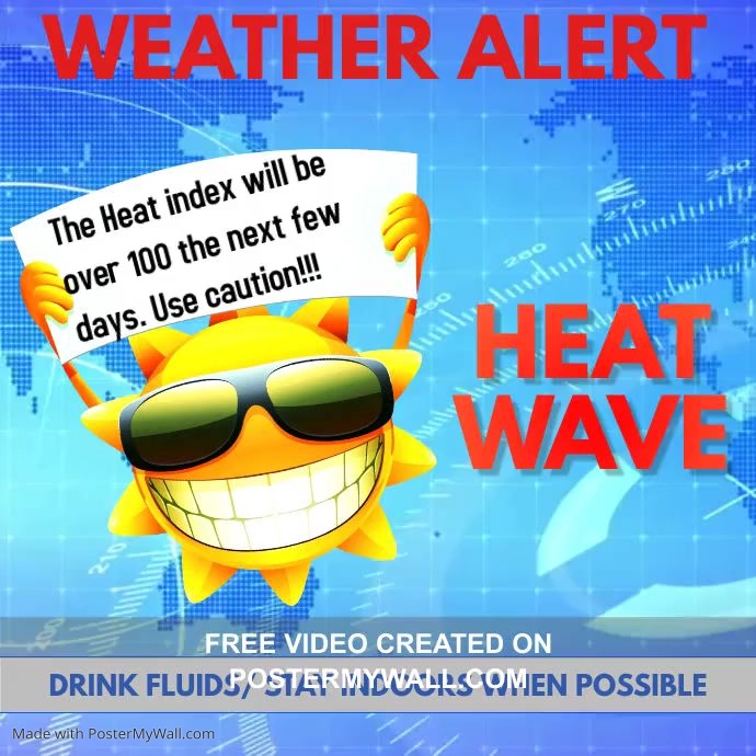 Vibrant Heat Advisory Weather Alert Capture Nature Vibrant Heat Advisory Weather Alert Capture Nature