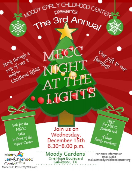 Copy of Tree Lighting | PosterMyWall