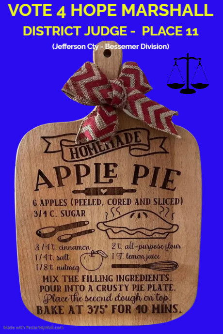recipe poster template