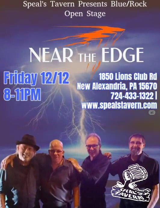 Near The Edge Hosts Blues/Rock Open Stage