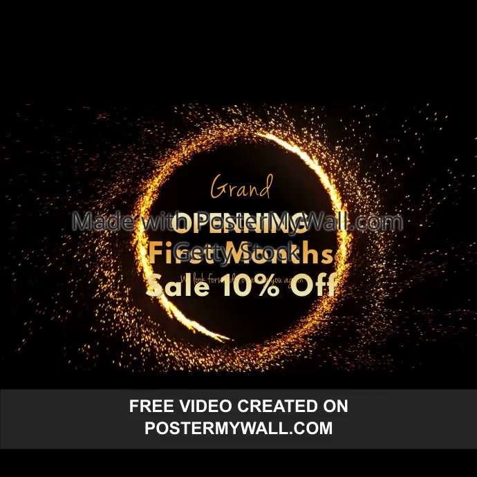 Happy Reopening Banner Header Advert Cover | PosterMyWall