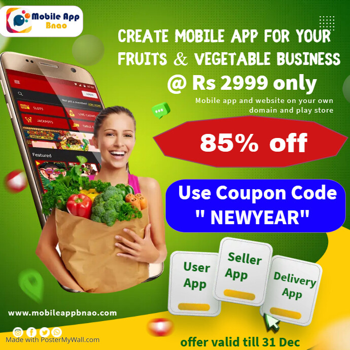 Fresh Fruits Delivery PosterMyWall