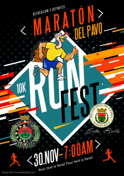 Copia de RUN FEST POSTER | PosterMyWall