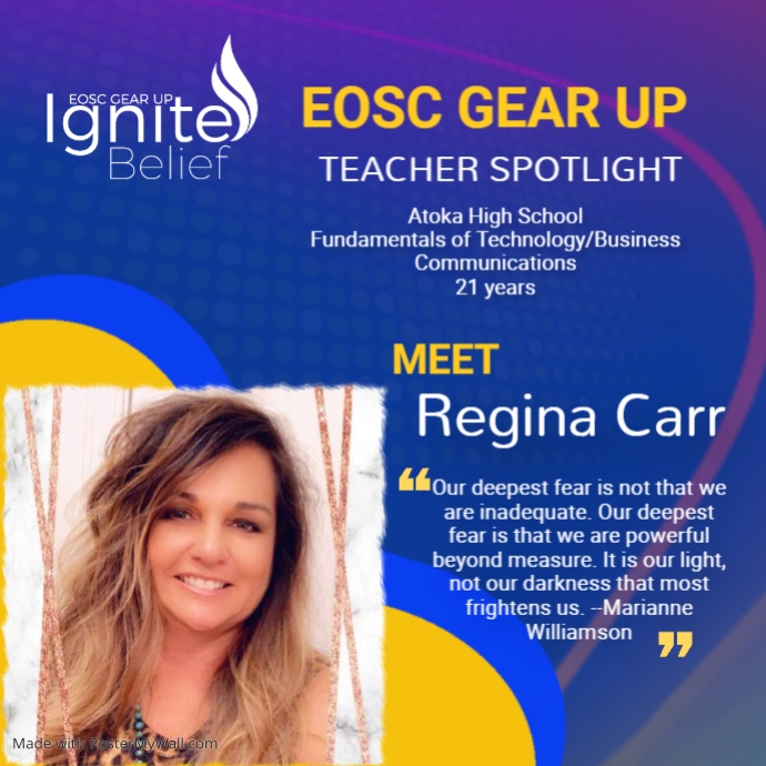 Teacher spotlight PosterMyWall Teacher spotlight PosterMyWall