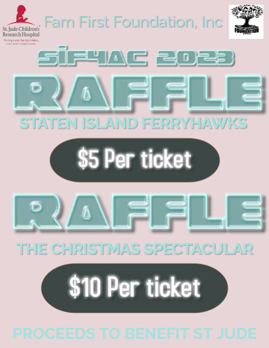 50/50 Raffle | PosterMyWall