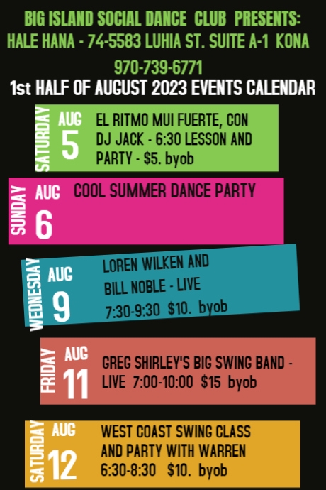 Aug Calendar PosterMyWall