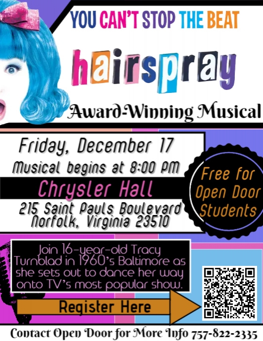 Copy of Hairspray Poster | PosterMyWall