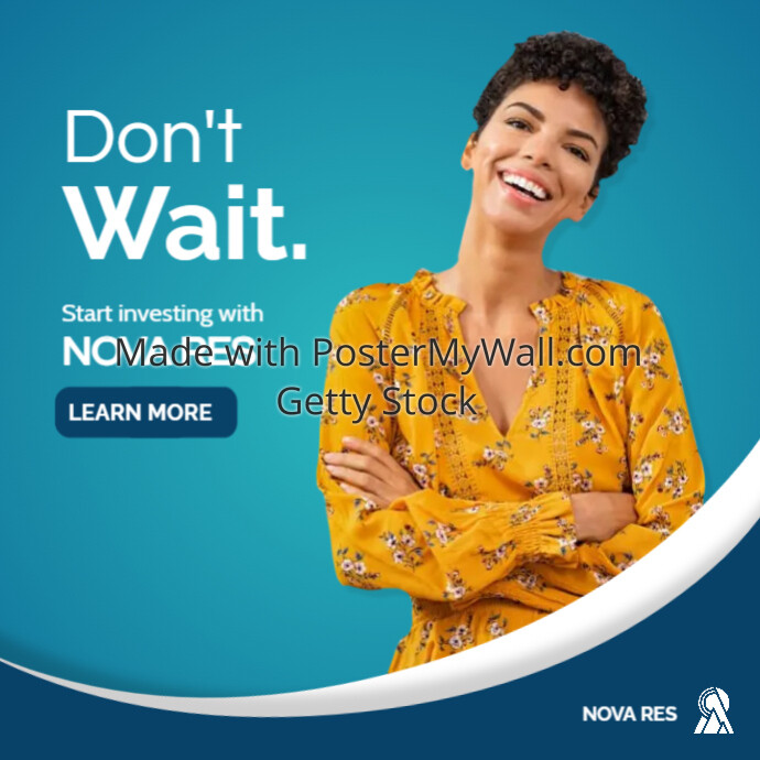 girl smiling advertising minimal template