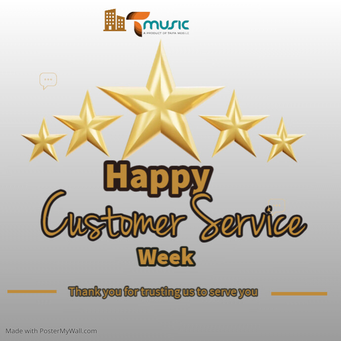 customer service week flyer | PosterMyWall