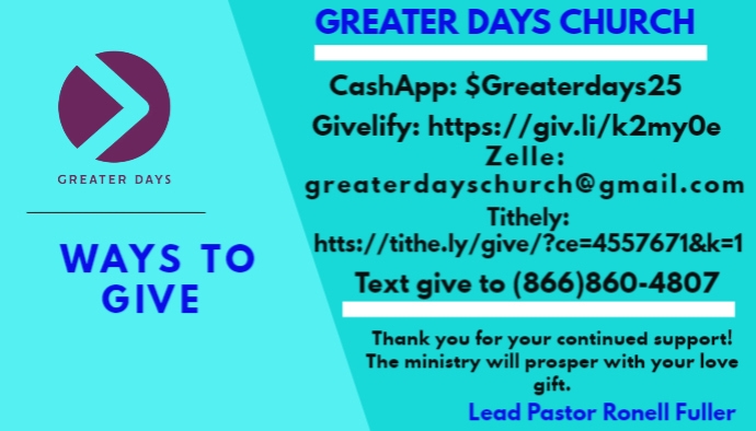 Copy of ONLINE GIVING TEMPLATE | PosterMyWall