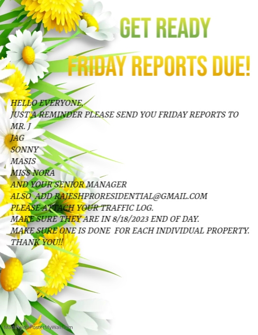 Copy of Spring Forward Template | PosterMyWall