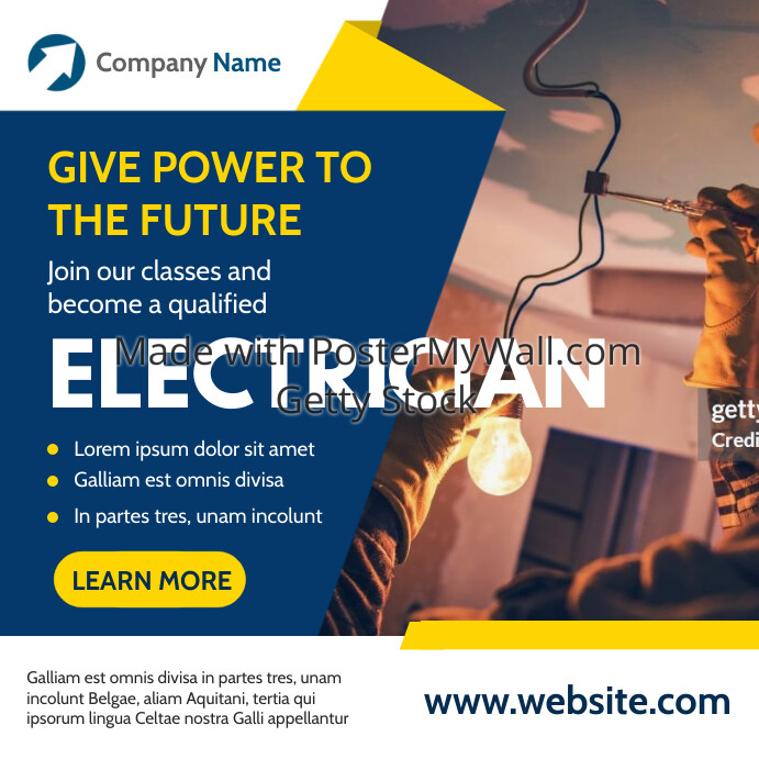 Copy of chef training advertisement become a