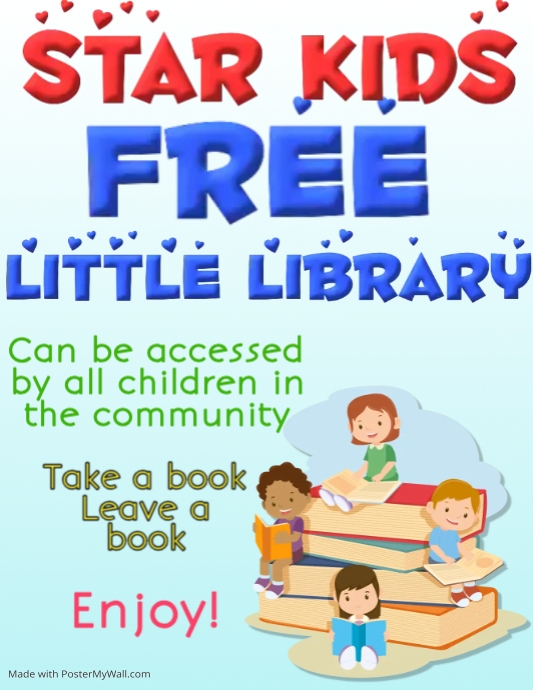 Children Book Sale template PosterMyWall