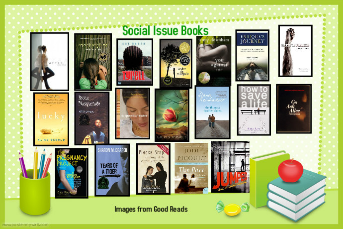 Copy of Social Issue Books (downloaded from Good Reads) | PosterMyWall
