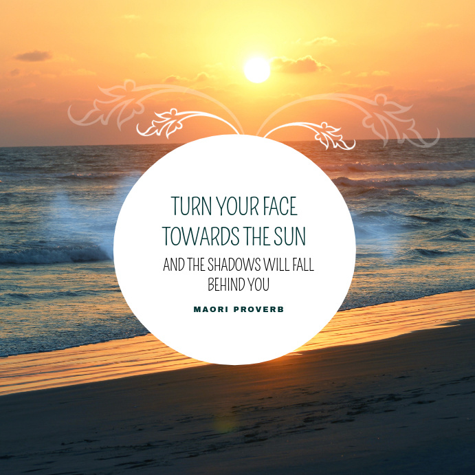 Inspirational Quote Instagram Post Template | PosterMyWall