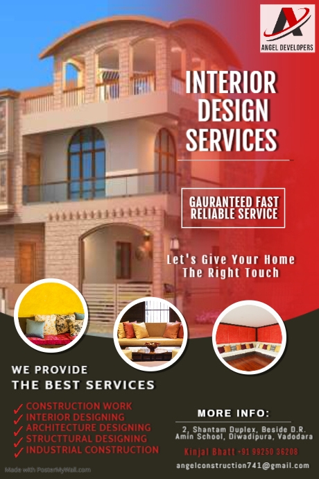 Copy of Copy of Copy of Interior Design Flyer Template | PosterMyWall