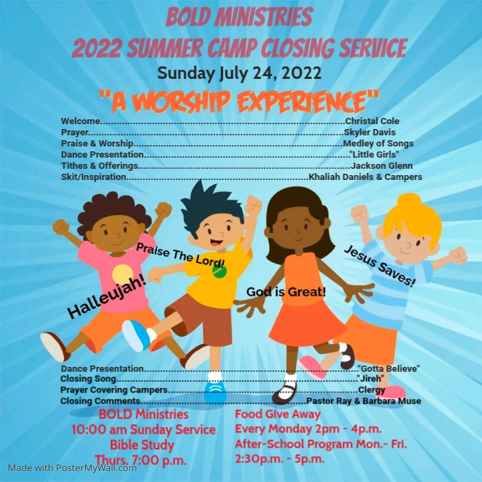 sunday school service | PosterMyWall